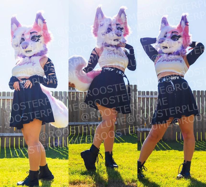 Fursuit Headbase 3D Printed TPU Headbase